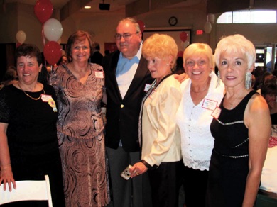 Judy, Mary, Bob, Delores, Pat, Irene 1957.jpg